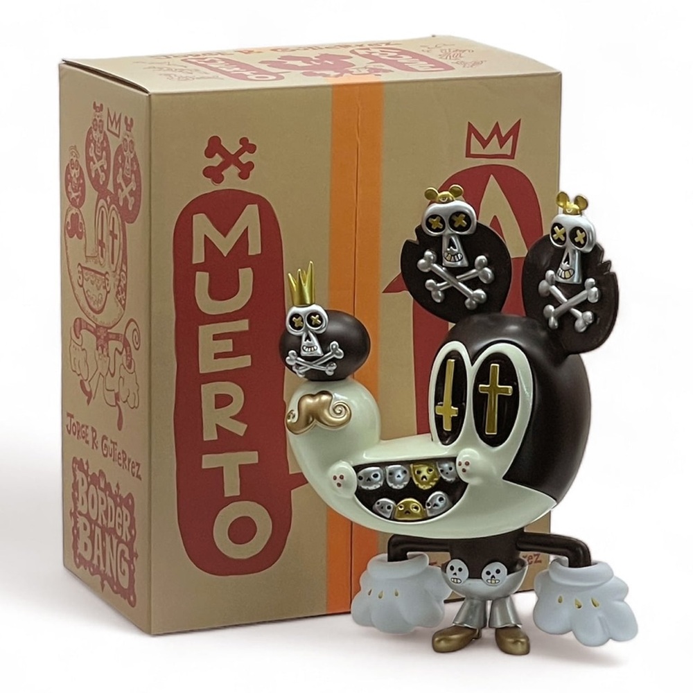 Jorge Gutierrez Muerto Mouse Vinyl Figure Gold